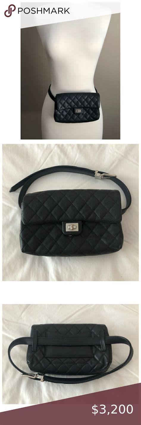 2021 CC Quilted Caviar Leather belt bag 